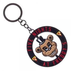 Five Nights at Freddy's Metal Keychain Spinner Freddy Fozbear Spin Video Game